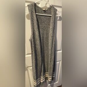 Gap sweater duster sz M